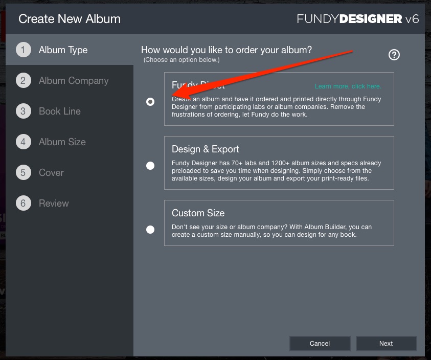 Product Spotlight; Fundy Album Builder v6