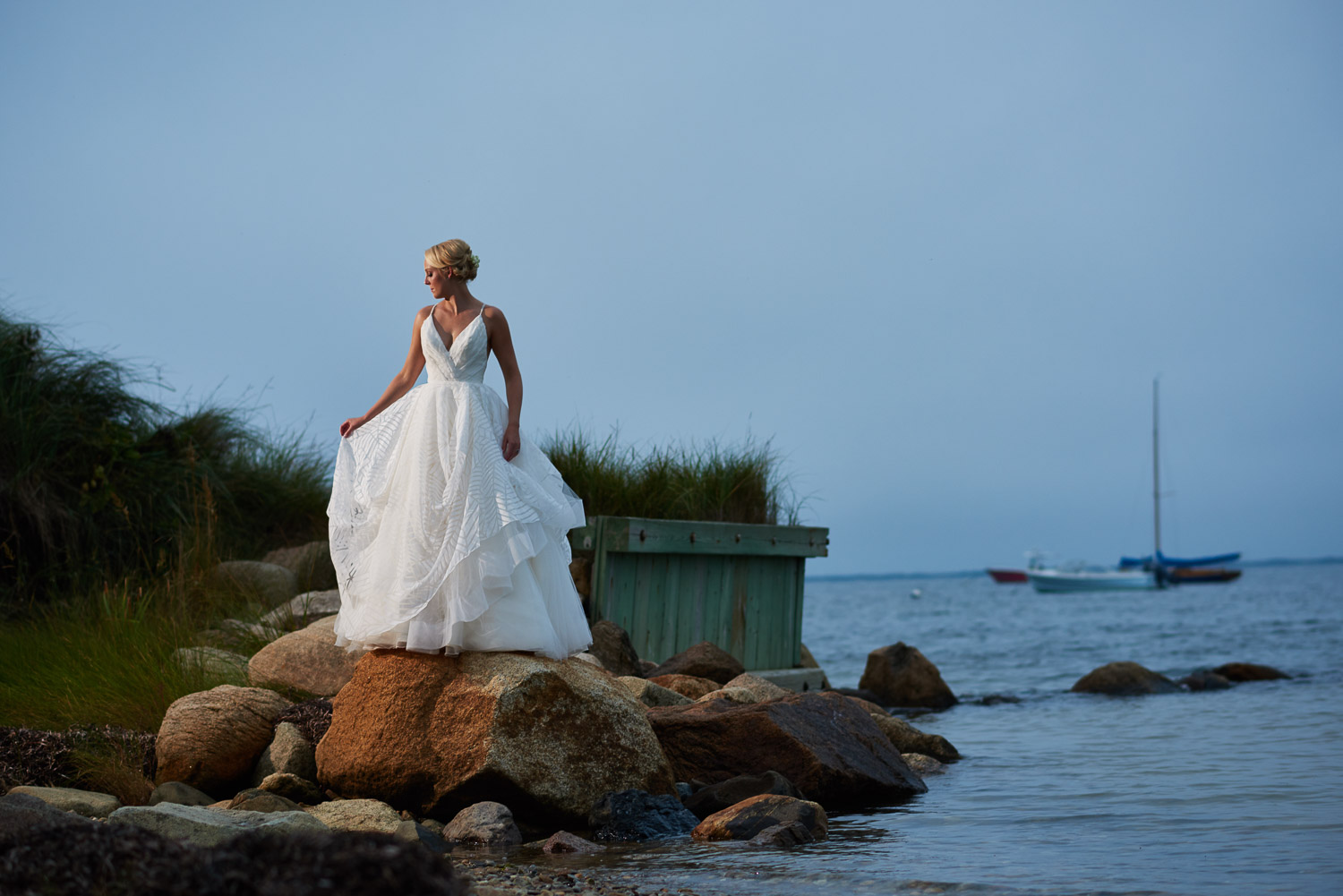 Megan and Seth's wedding on Nantucket island.