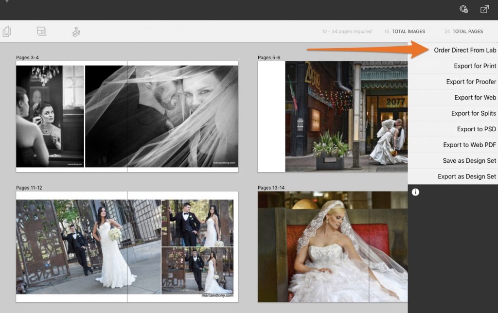 Make a Professional Wedding Album in Minutes With Fundy's New