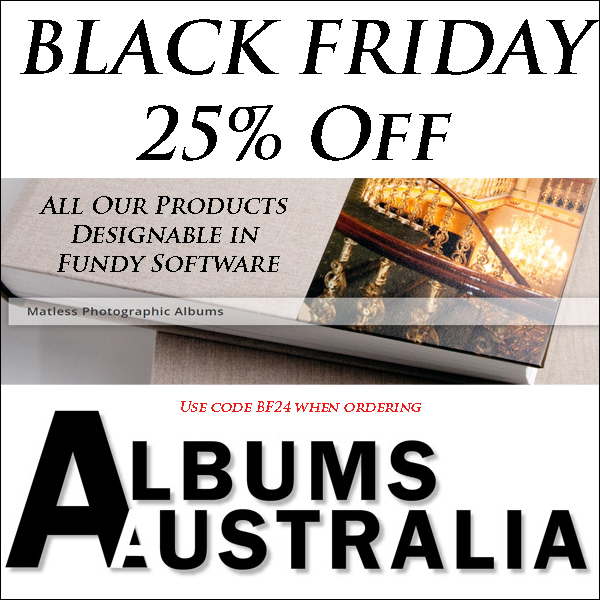 Save 40% on pro album design with Fundy Designer Black Friday Sale!